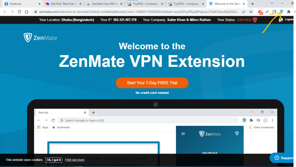 Free VPN Extension
