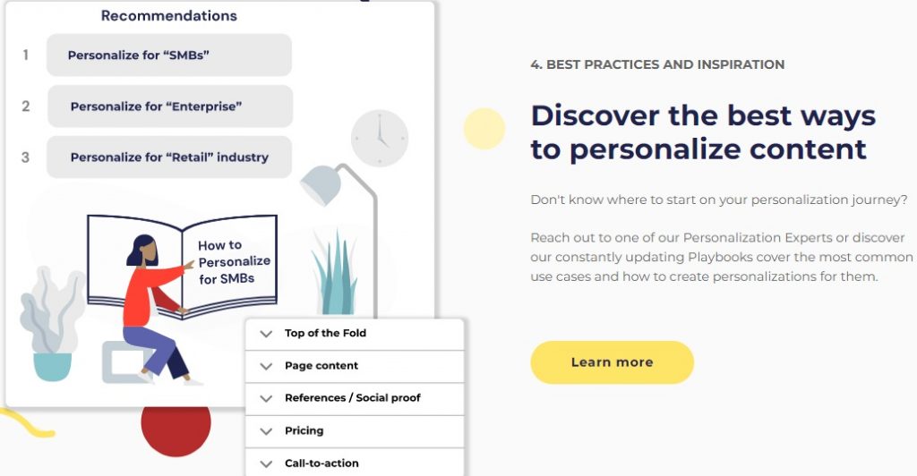 Personalization Recommendations by Markettailor