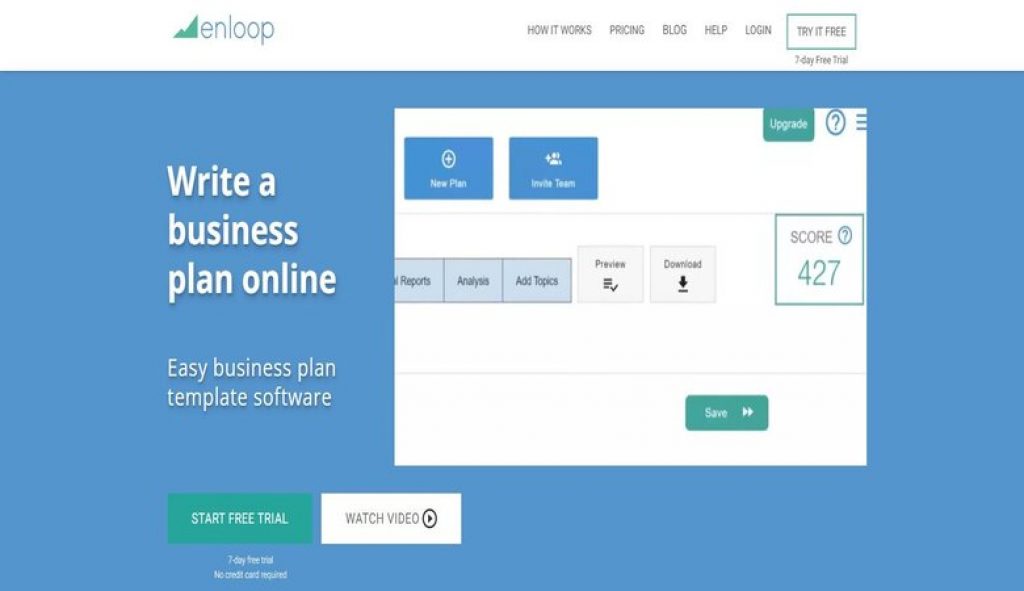 Enloop Best Business Plan Software hostingpole.com